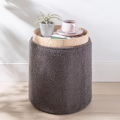 KSP Cloud Ottoman (Charcoal)