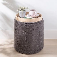 KSP Cloud Ottoman (Charcoal)