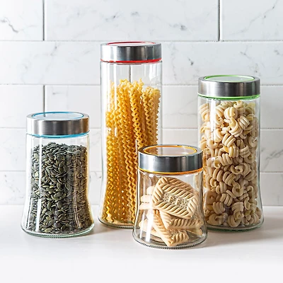 KSP Colour Splash Flared Canister - Set of 4