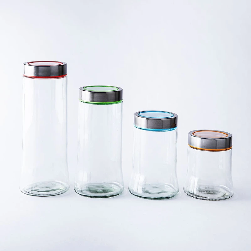 KSP Colour Splash Flared Canister - Set of 4