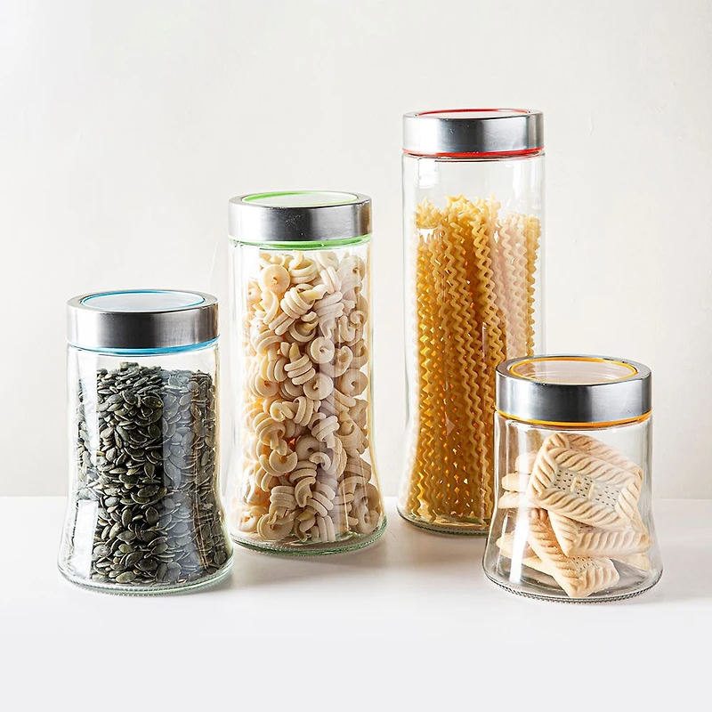 KSP Colour Splash Flared Canister - Set of 4
