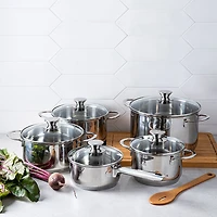 Henckels Biarritz Cookware Combo Set of 10