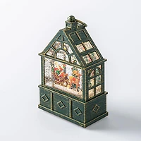 KSP Christmas Wonder 'Greenhouse' LED Snowglobe (Green)