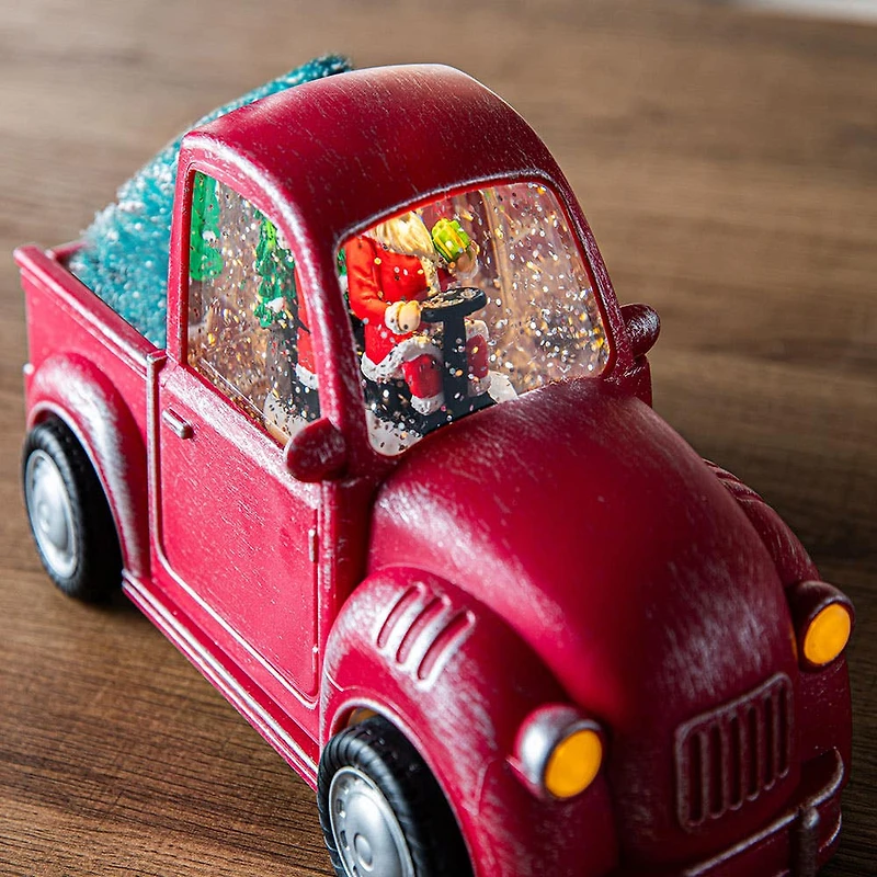 KSP Christmas Wonder 'Truck' LED Snowglobe (Red)