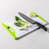 KSP Dice Small Poly Cutting Board (Green/White)