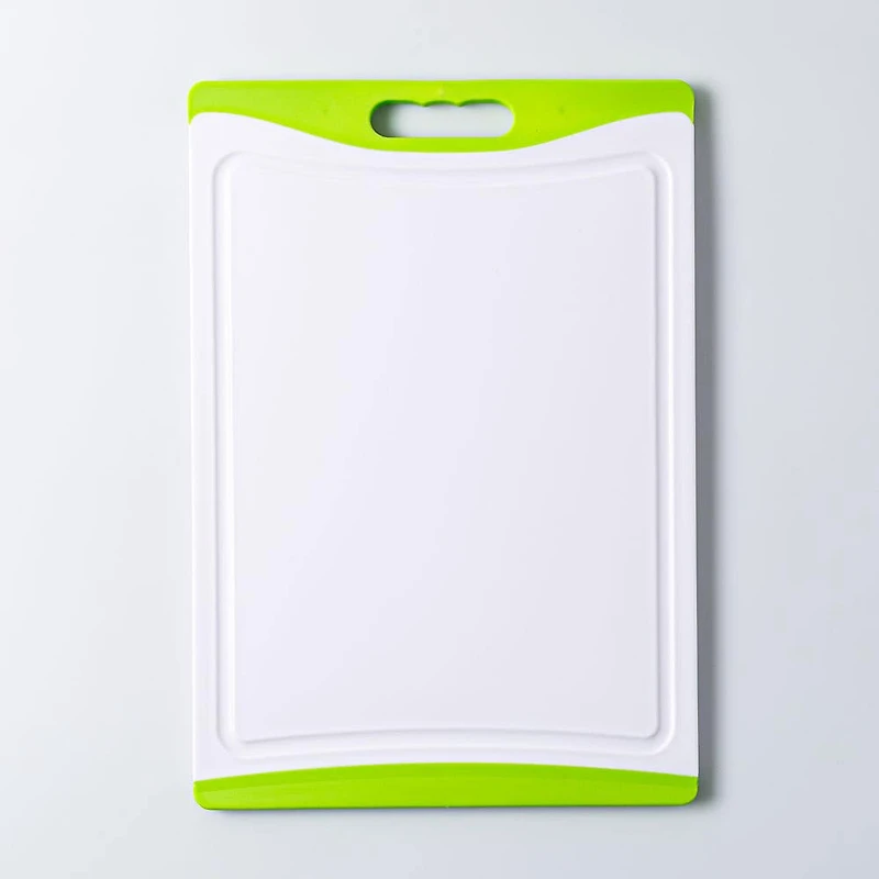 KSP Dice Large Poly Cutting Board (Green/White)