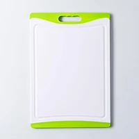 KSP Dice Large Poly Cutting Board (Green/White)