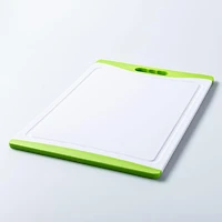 KSP Dice Large Poly Cutting Board (Green/White)