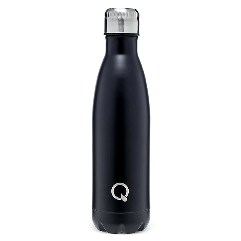 KSP Quench 'Lustre' 500ml Double-Wall Water Bottle (Black)