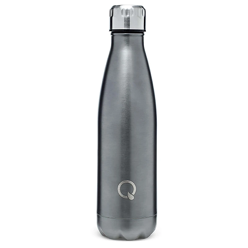 KSP Quench 'Lustre' 500ml Double-Wall Water Bottle (Grey)