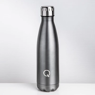 KSP Quench 'Lustre' 500ml Double-Wall Water Bottle (Grey)