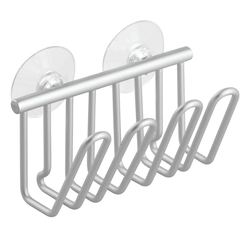 iDesign Metro Aluminum Sponge Cradle (Silver)