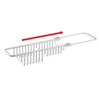iDesign Metro Aluminum Sink Caddy (Silver)