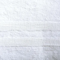 Moda At Home Allure Cotton Hand Towel (White)