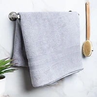 Moda At Home Allure Turkish Cotton Bath Sheet (Marble Grey)