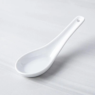 A La Carte 'Essentials' Porcelain Soup Spoon (White)