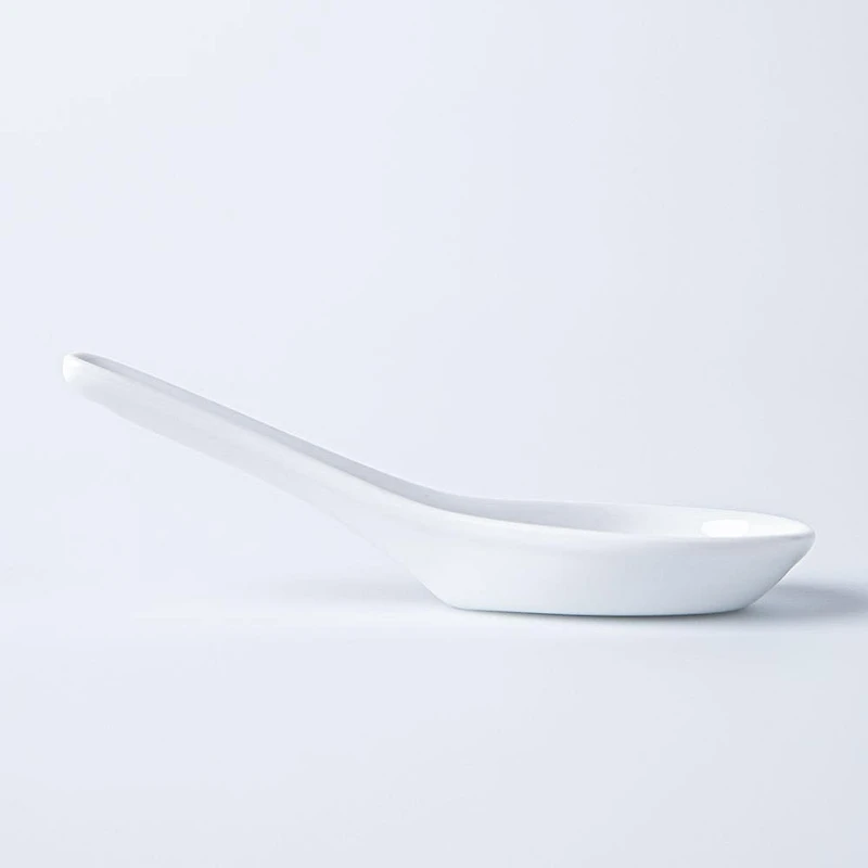A La Carte 'Essentials' Porcelain Soup Spoon (White)