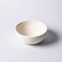 Eddingtons Banneton 750g/1.65lb Round Proving Basket Small (White)
