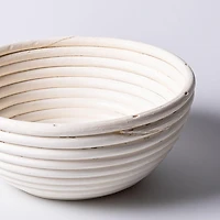 Eddingtons Banneton 750g/1.65lb Round Proving Basket Small (White)
