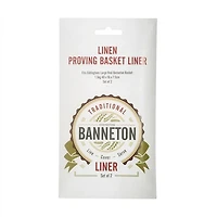 Eddingtons Banneton Proving Basket Liner Oval Large - Set of 2