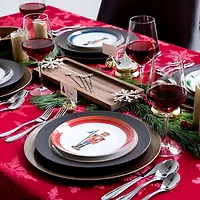 Thomson Pottery Kensington Stoneware Dinnerware - Set of 16 (Brown)