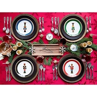 Thomson Pottery Kensington Stoneware Dinnerware - Set of 16 (Brown)