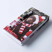 Ty Christmas Memo 'Xmas Cat/Cardinal/Xmas Dog' Notepad w/Pen Asstd.