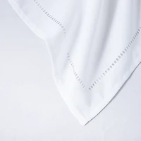 Harman Hemstitch Polyester Tablecloth 60"x90" (White)