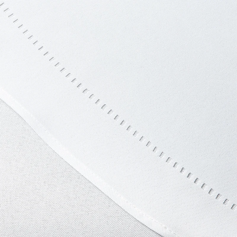 Harman Hemstitch Polyester Tablecloth 70" Round (White)