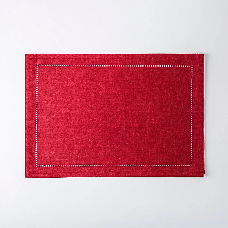 Harman Hemstitch Polyester Placemat