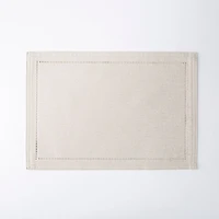 Harman Hemstitch Polyester Placemat (Linen)