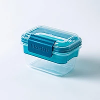 Starfrit Easy Lunch 2-Tier Snack To-Go (Blue)