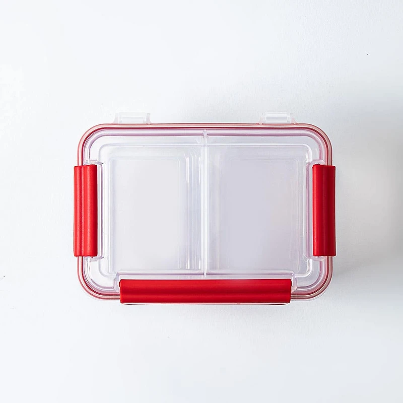 Starfrit Easy Lunch Divided Lunch Container (Red)