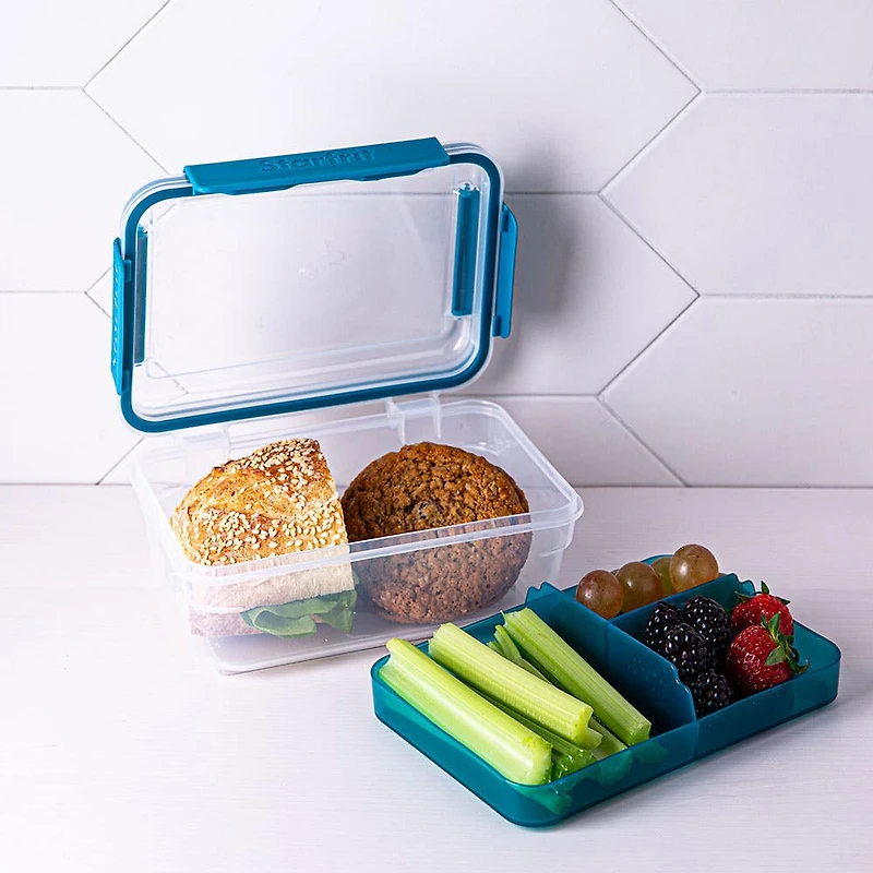 Starfrit Easy Lunch Bento Box Container (Blue)