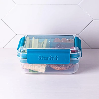 Starfrit Easy Lunch Bento Box Container (Blue)