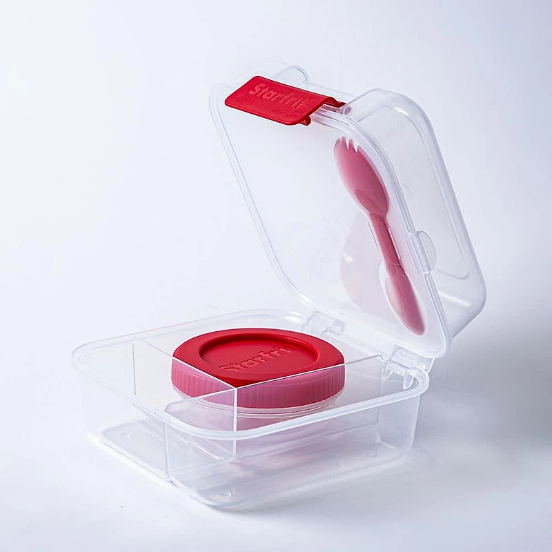 Starfrit Easy Lunch Lunch Box Plus Container (Red)