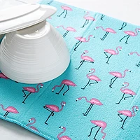 Harman Dry 'Flamingo' Microfibre Dish Drying Mat (Aqua)