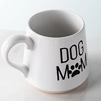 Koppers Big Bottom 'Dog Mom' Mug 16 oz. (White/Black)