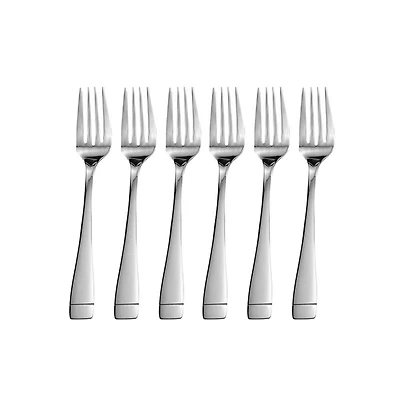 Splendide Roma Salad Fork - Set of 6 (Stainless Steel)