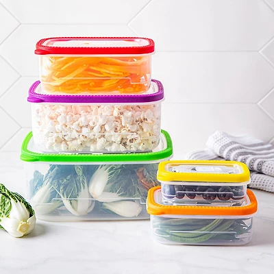 KSP Fresh Seal Rectangle Storage Container Combo Set of 10