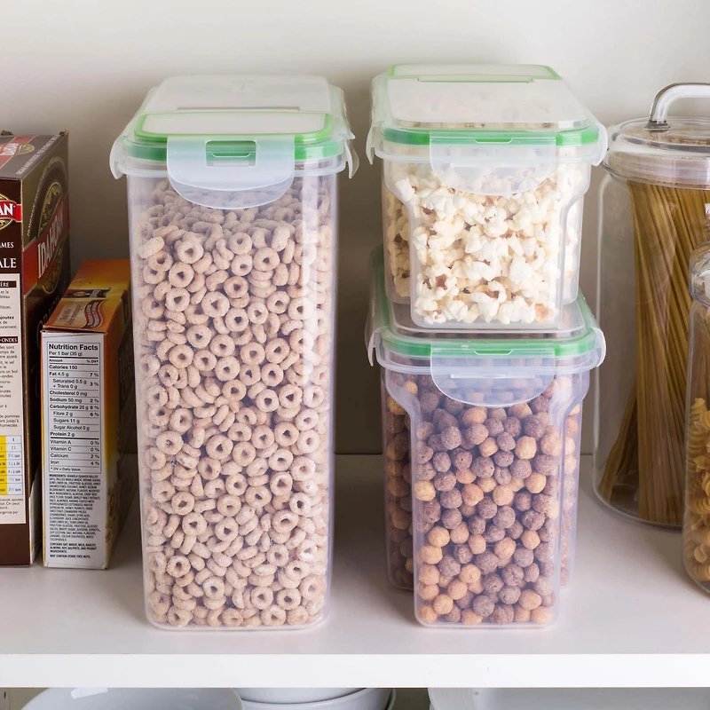 KSP Stor Fresh Cereal Container Combo - Set of 3 (Green)