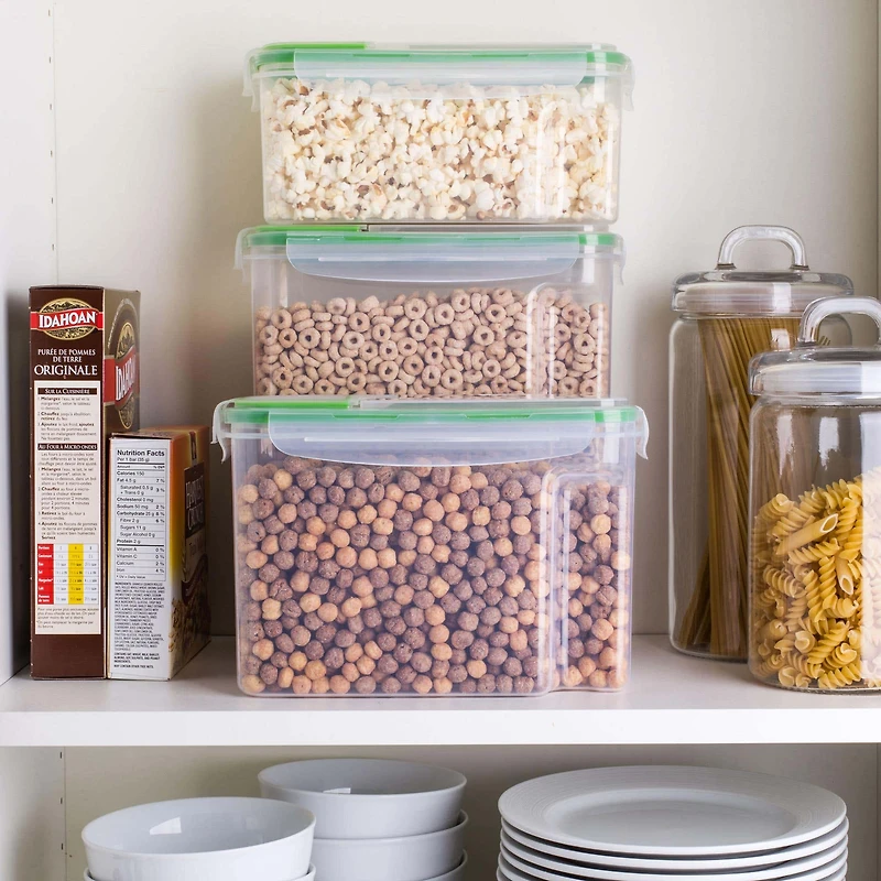 KSP Stor Fresh Cereal Container Combo - Set of 3 (Green)