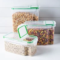 KSP Stor Fresh Cereal Container Combo - Set of 3 (Green)