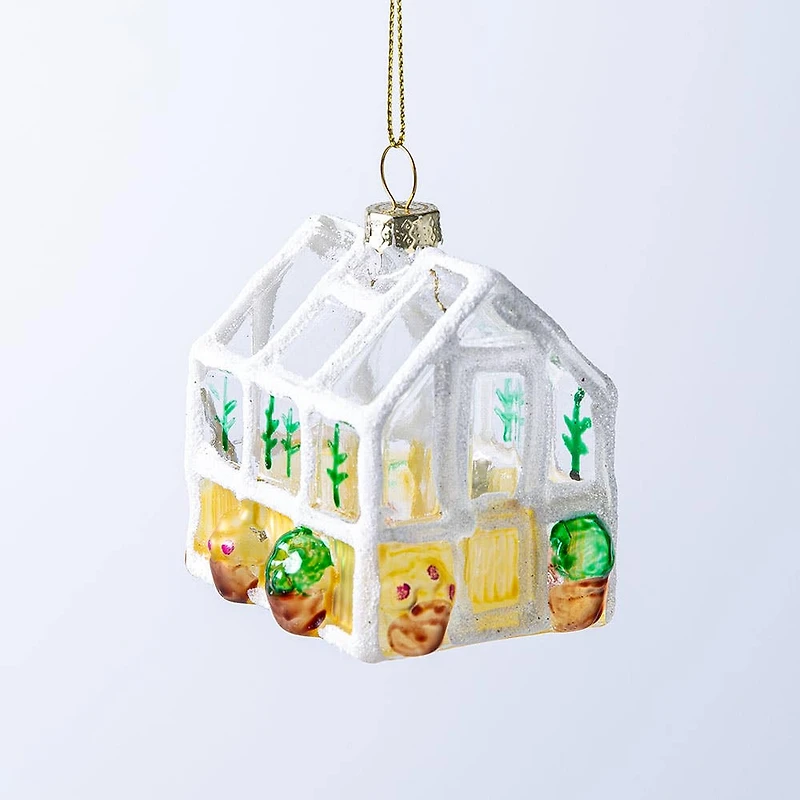 KSP Christmas 'Greenhouse' Glass Ornament