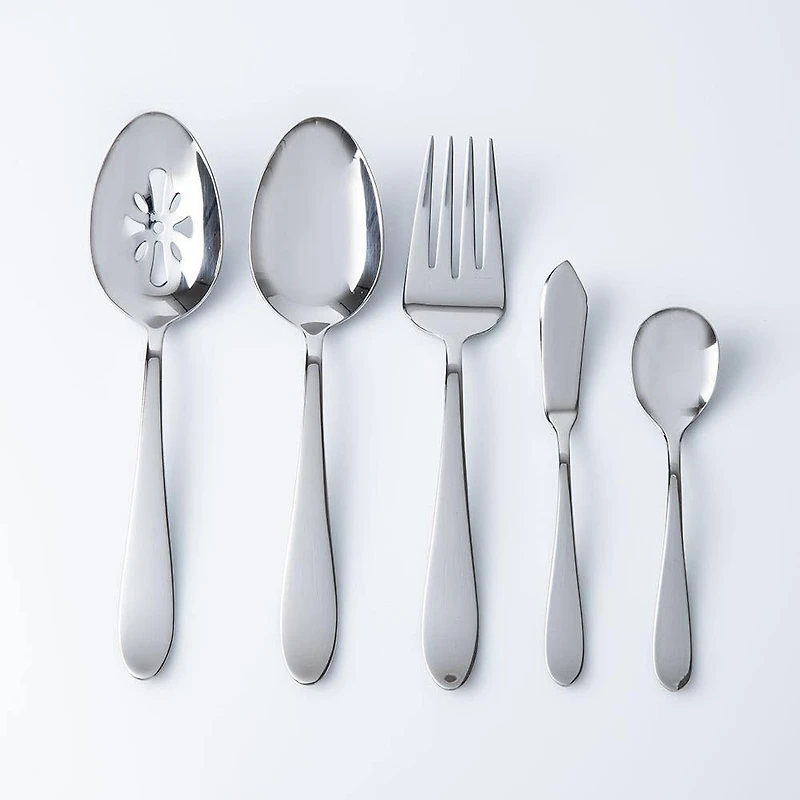 Splendide S/S 'Alpia' Completer Flatware - Set of 5 (Mirror)