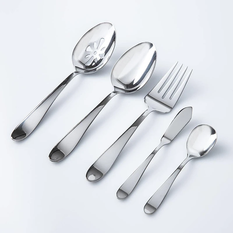 Splendide S/S 'Alpia' Completer Flatware - Set of 5 (Mirror)