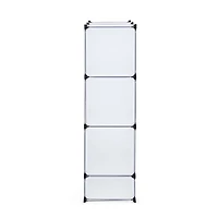 KSP Closet Cube Plastic Wardrobe (White)