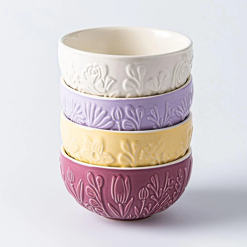 Mason Cash Prep 'Meadow' Stoneware Bowls - Set of 4