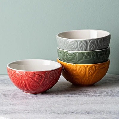 Mason Cash Prep 'Forest' Stoneware Bowls - Set of 4