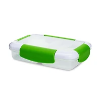 Locksy Click 'N' Go Divided 370ml Snack Container